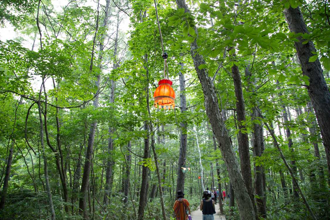 照明のカバーはグレードアップ。