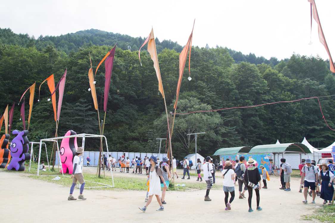 ストーンドサークルの出入り口。