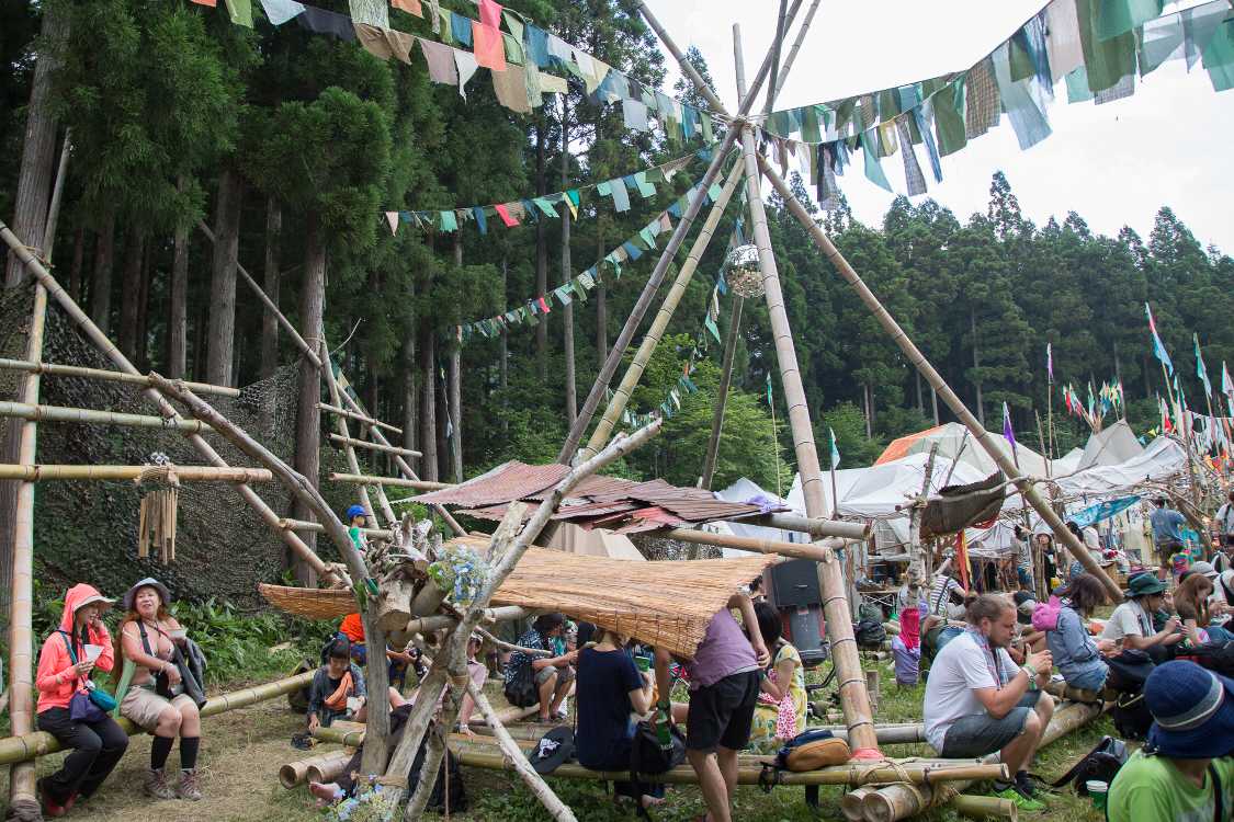 休憩所の役割を果たす。