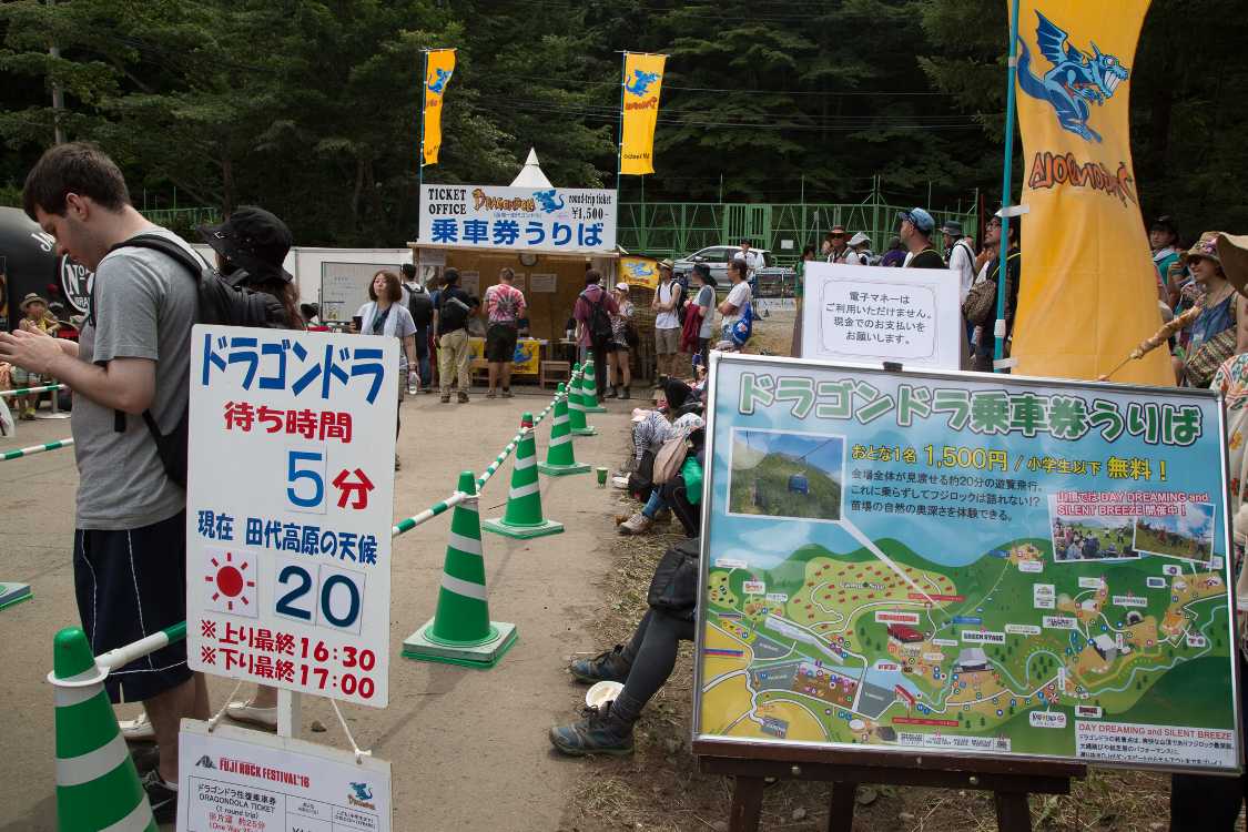 待ち時間の表示。