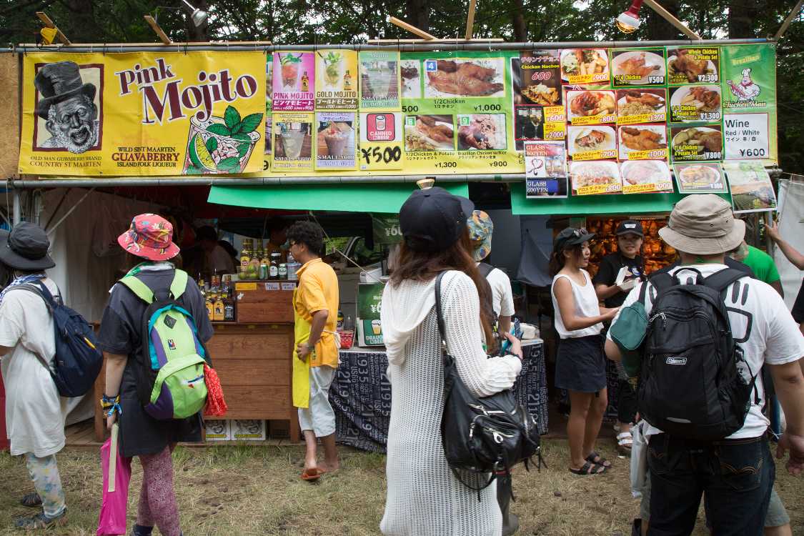 ブラジル料理のチキンマン。