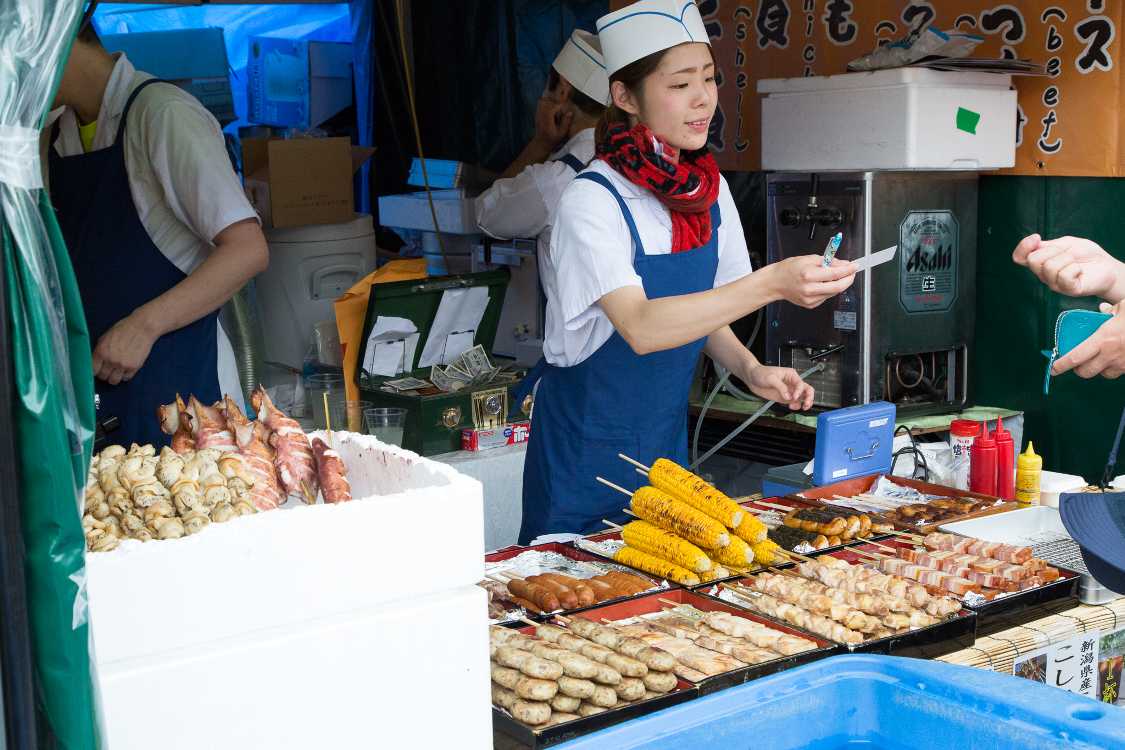 キャンプサイト前と同じ光景です。