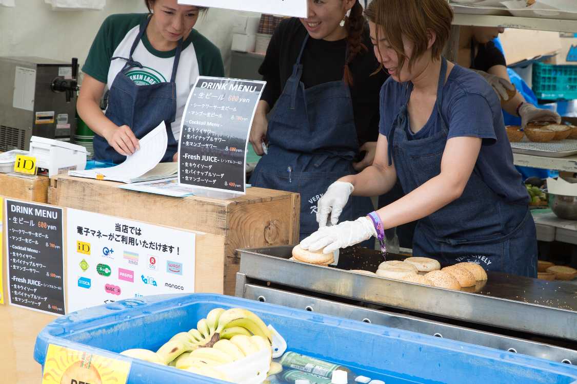 バナナがありますが販売メニューにはありませんでした。