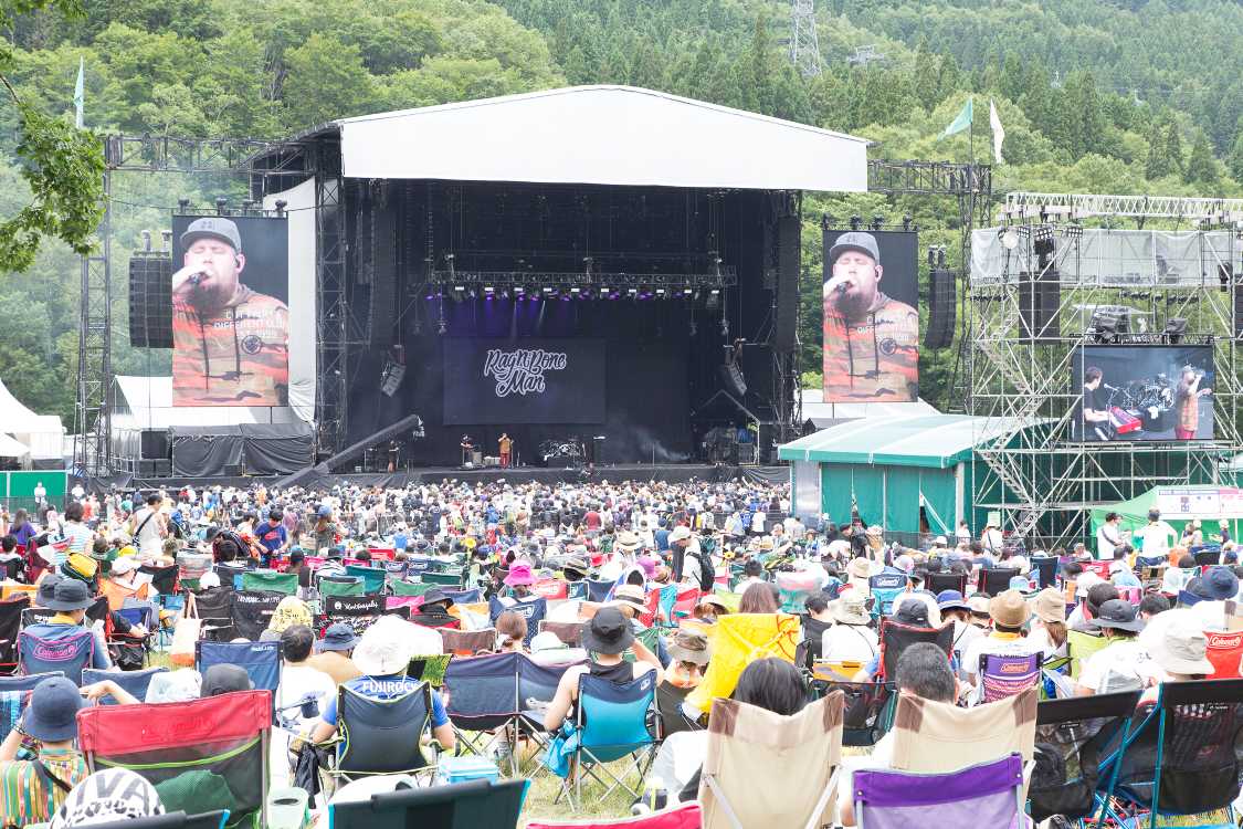 グリーンステージ。前回とほぼ同じです。