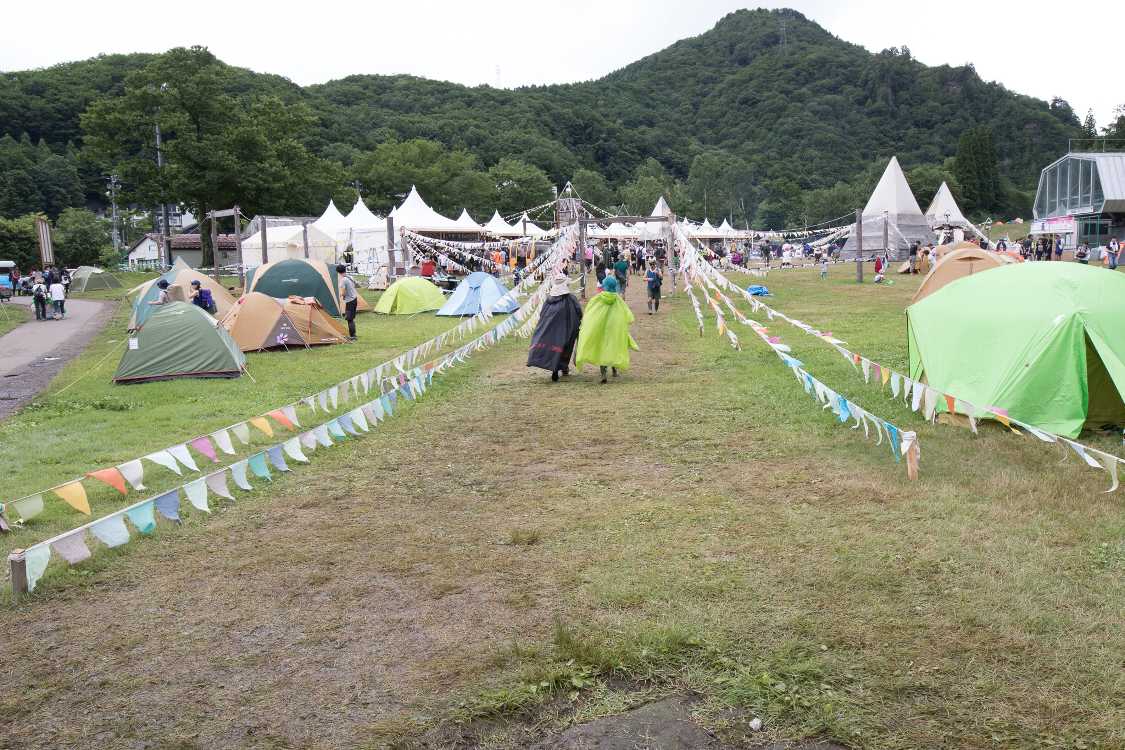 ピラミッドガーデンの入り口。