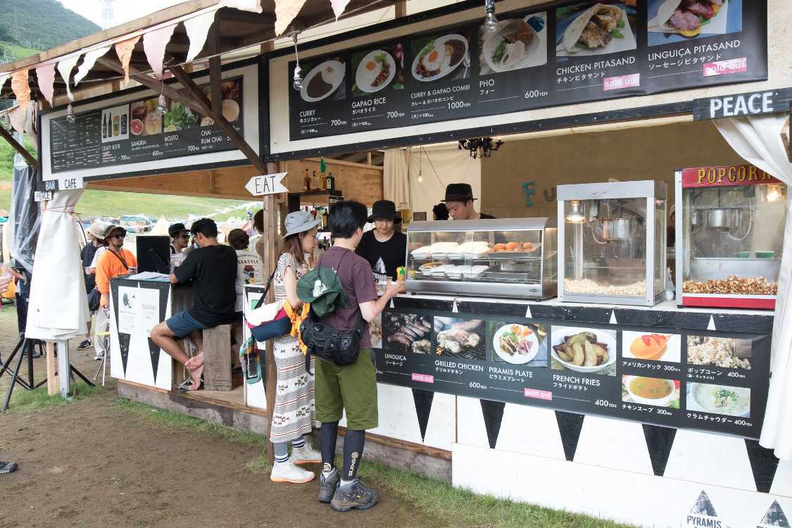 メニューは豊富です。