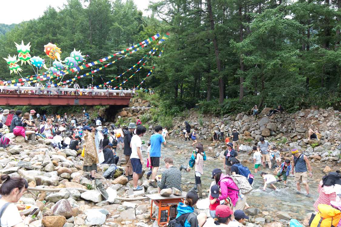 河川敷の風景1。
