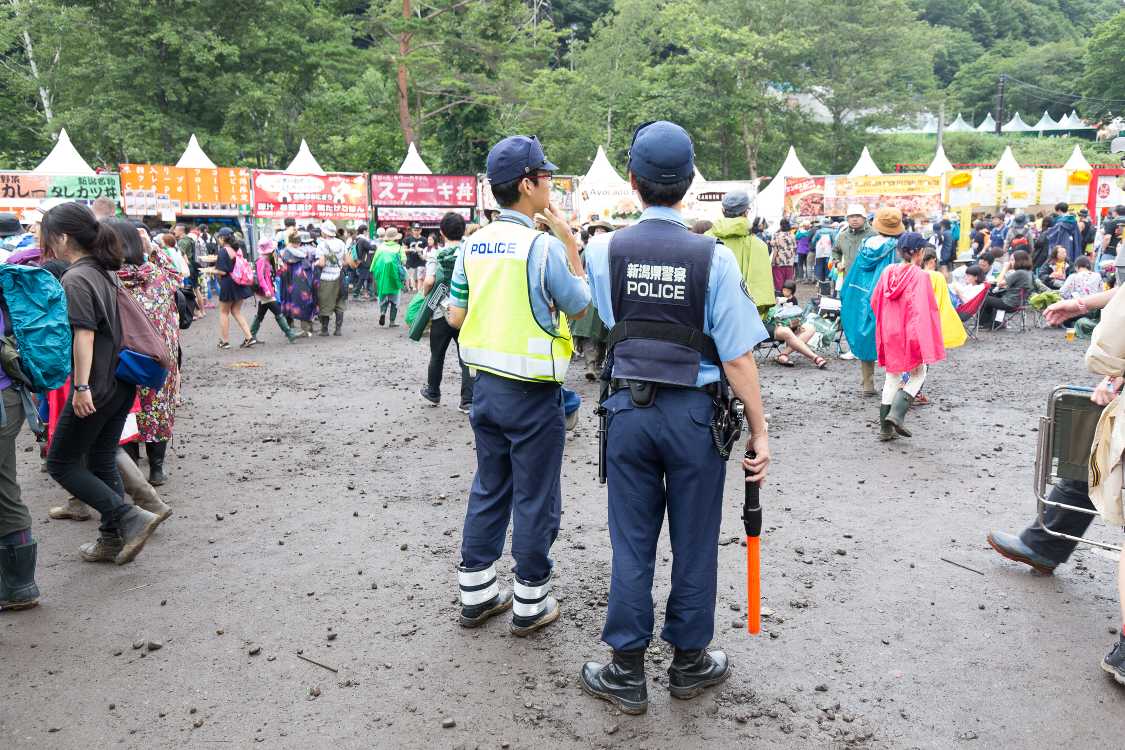 新潟県警。巡回しているわけではないと思います。