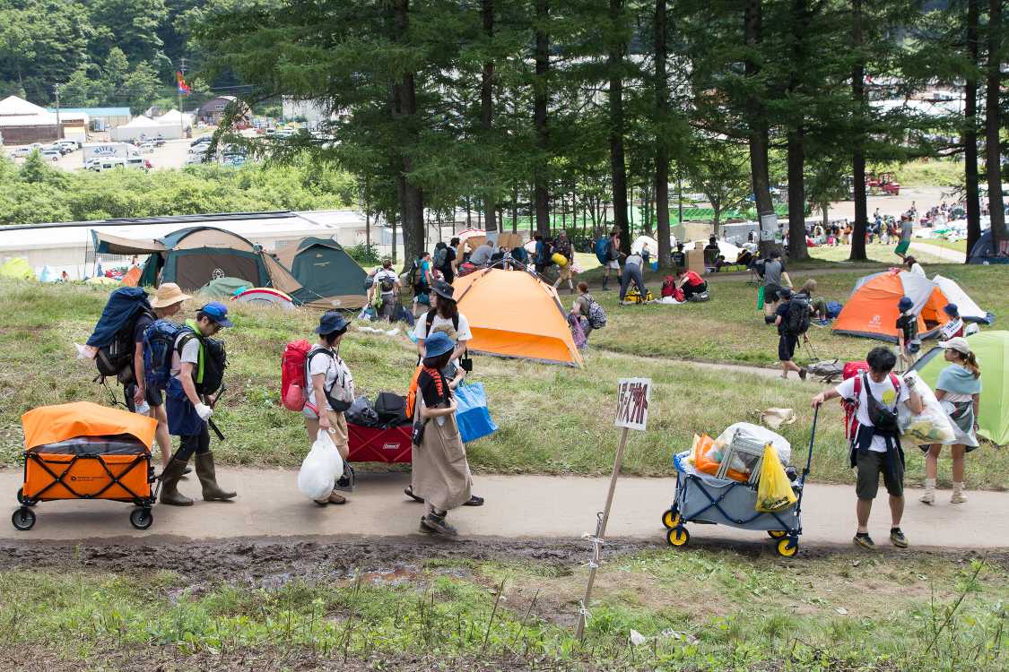 近年は四輪カートの利用が増えました。