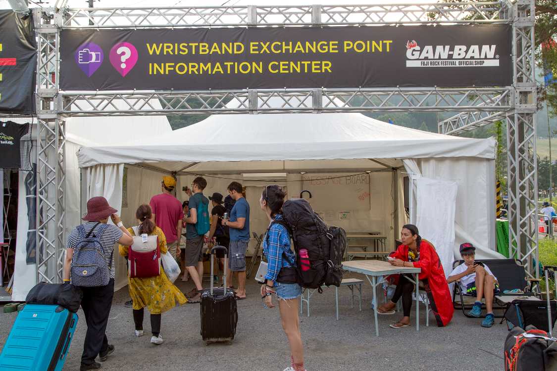 外国人客向けインフォメーション。