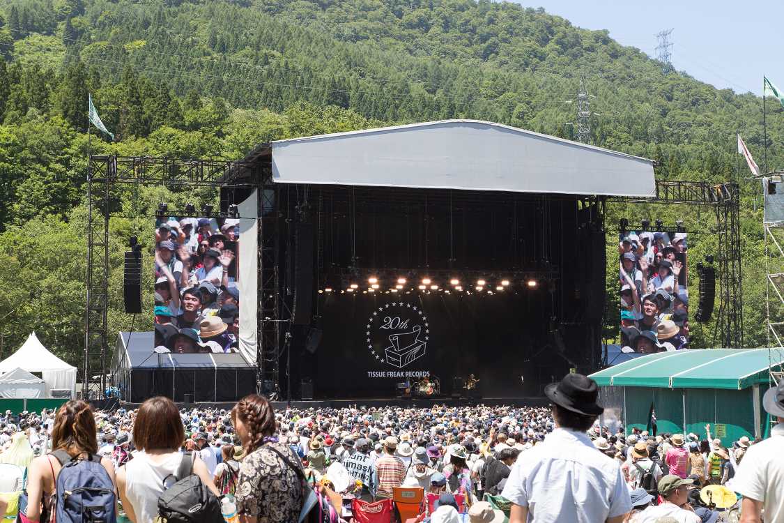 グリーンステージ。