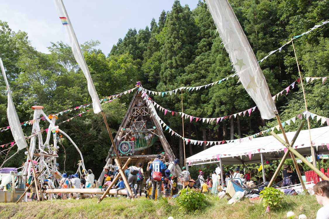 キッズランド前。