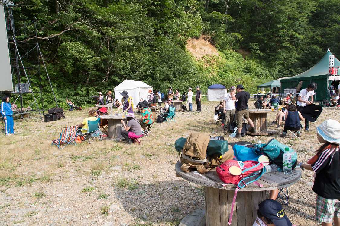 ところ天国の河川敷。