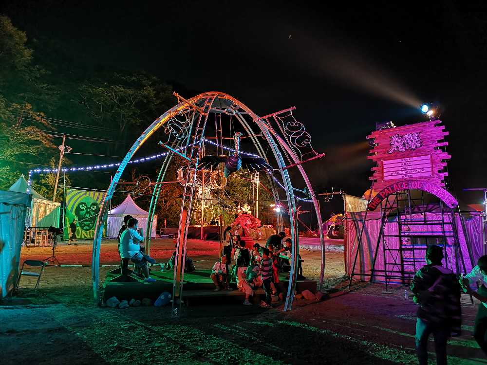 開場前のパレス・オブ・ワンダー。