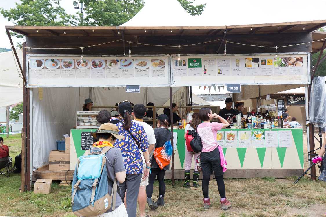 ピラミッドガーデンの唯一の料理店と言っていいでしょう。