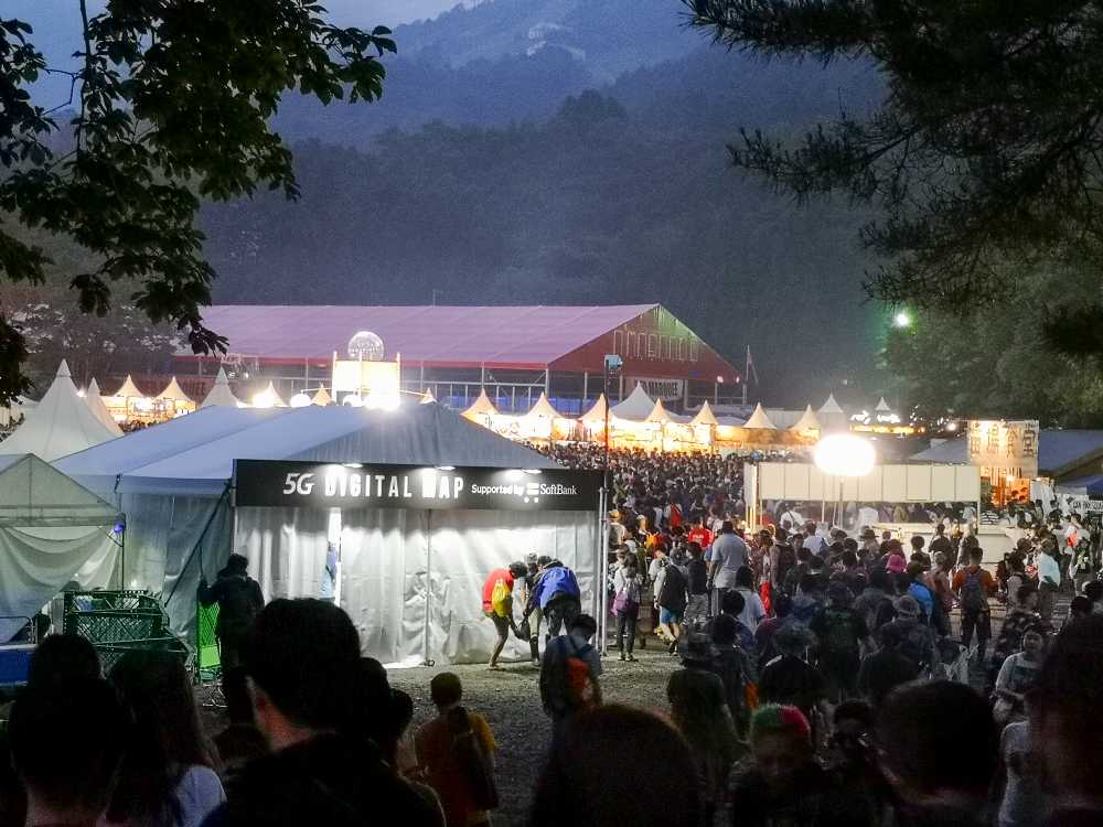 オアシスエリアへ。