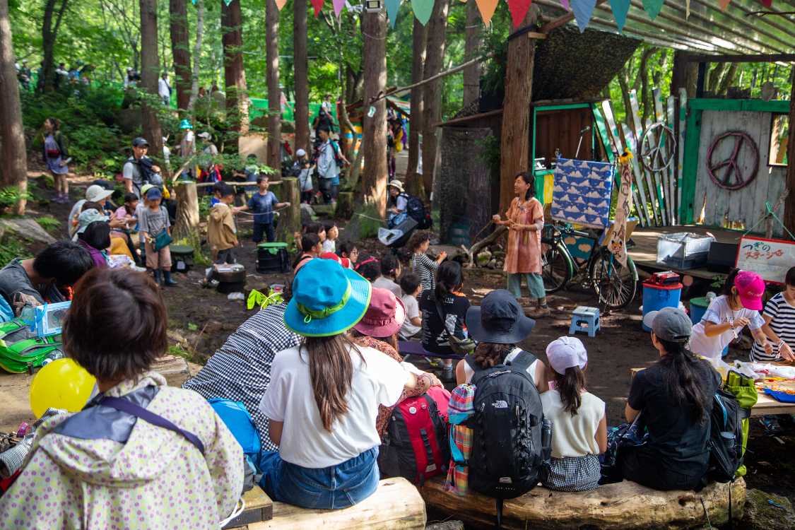 小さなステージもあります。