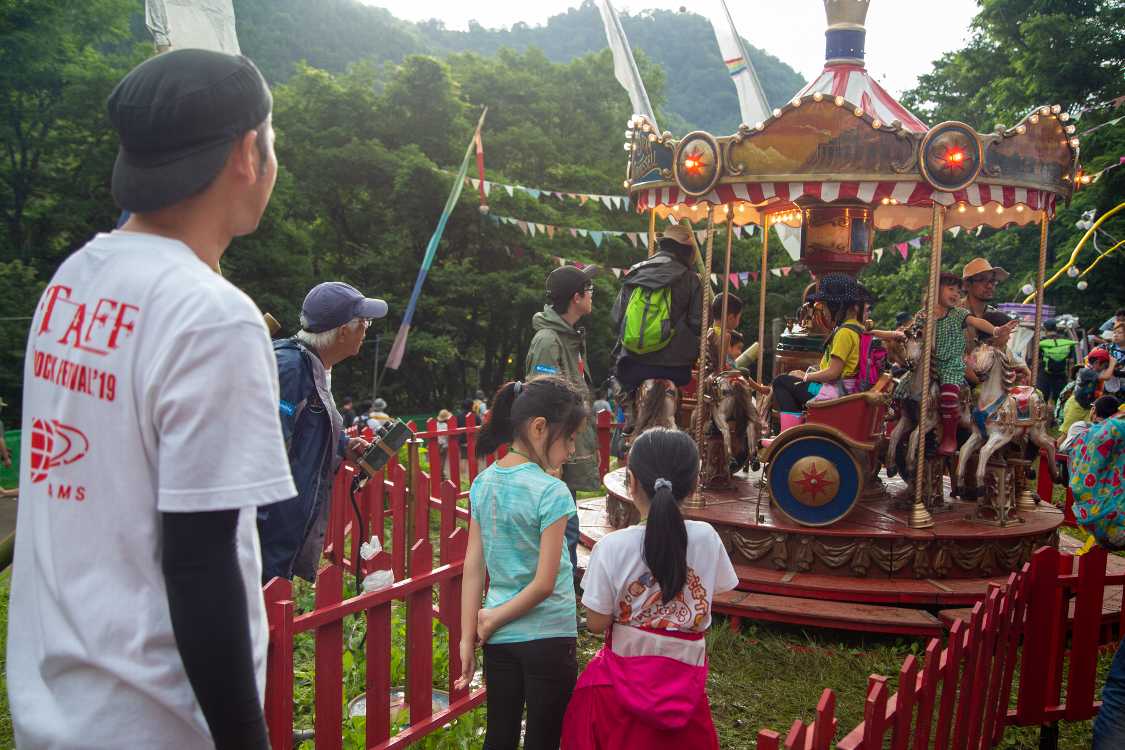 メリーゴーランド。