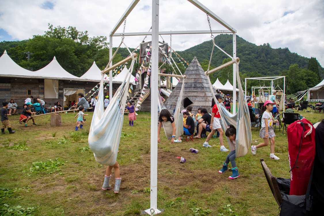 遊具がたくさんあります。