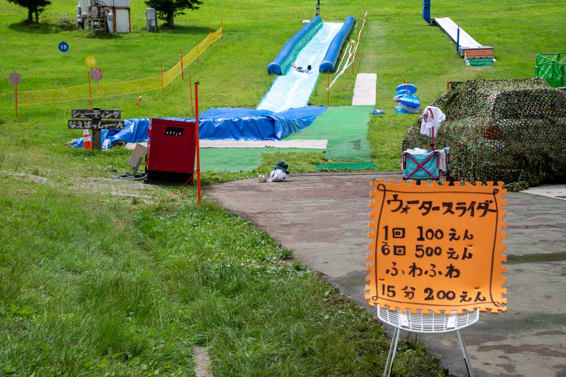 ふわふわとは近年子ども施設に置かれているふわふわドームのこととみられます。