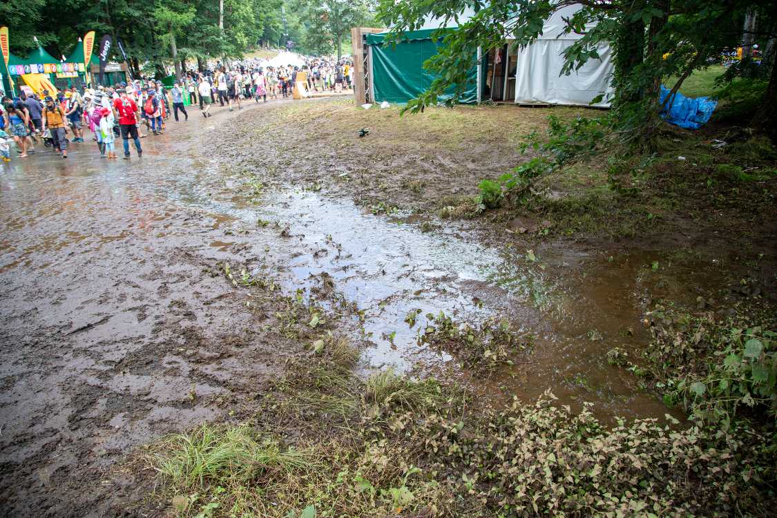 グリーンステージ奥。