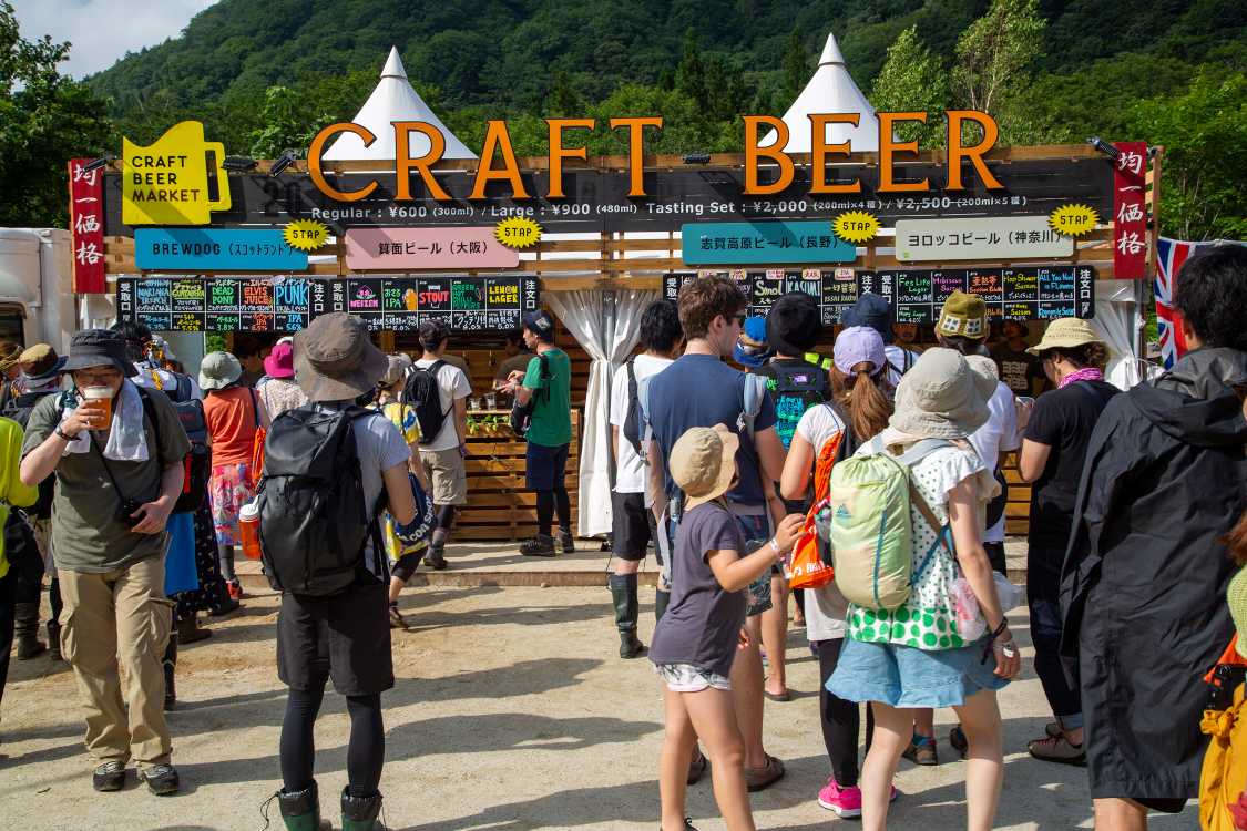 クラフトビールマーケット。