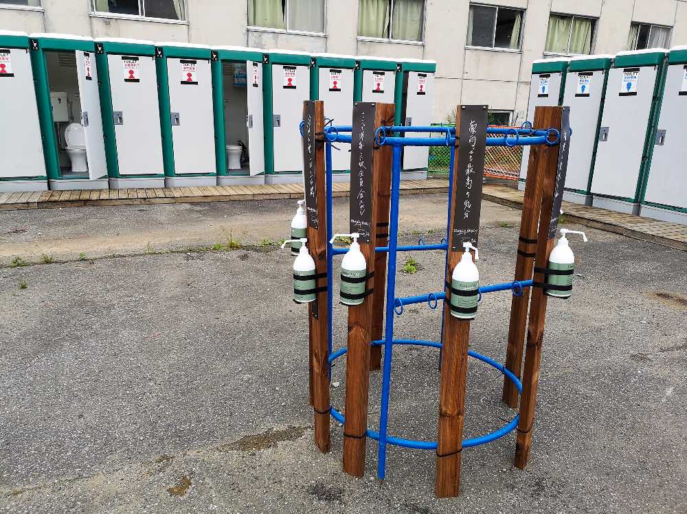 ハンドソープが男子トイレより少ない。