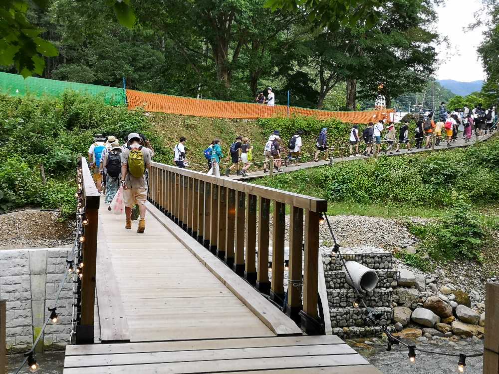 剛性が上がったみどり橋。