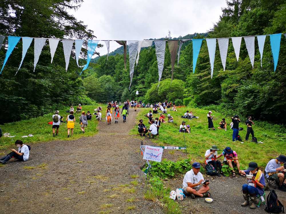 人が多いときのアバロンフィールド。