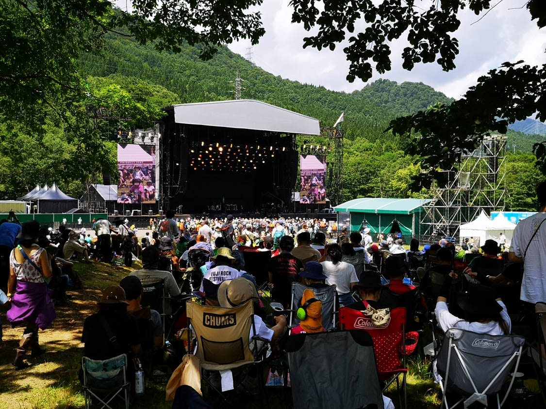 グリーンステージ。