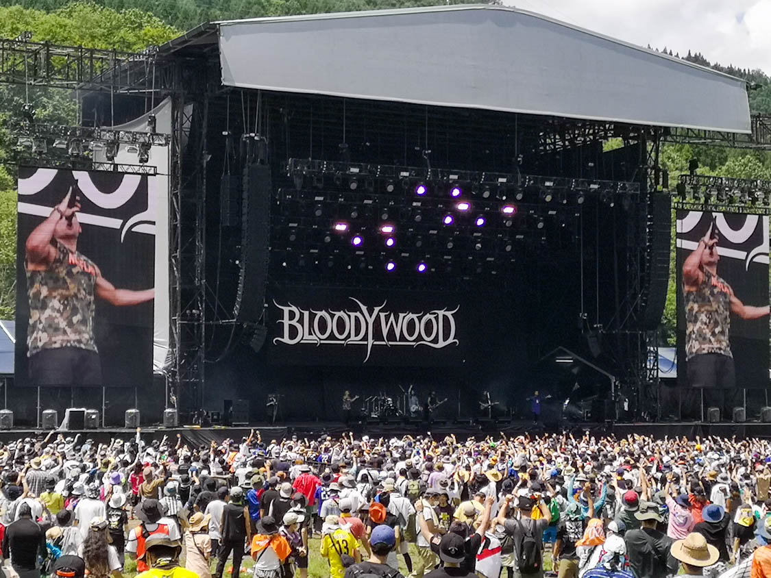 インドのブラッディ・ウッド。