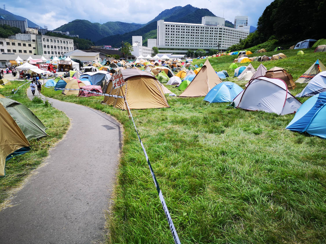 レディースエリア。