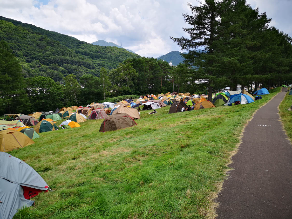 レッドゲート近くのAサイト。