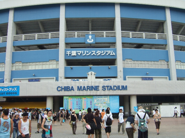 千葉マリンスタジアムのマリン・ステージ。