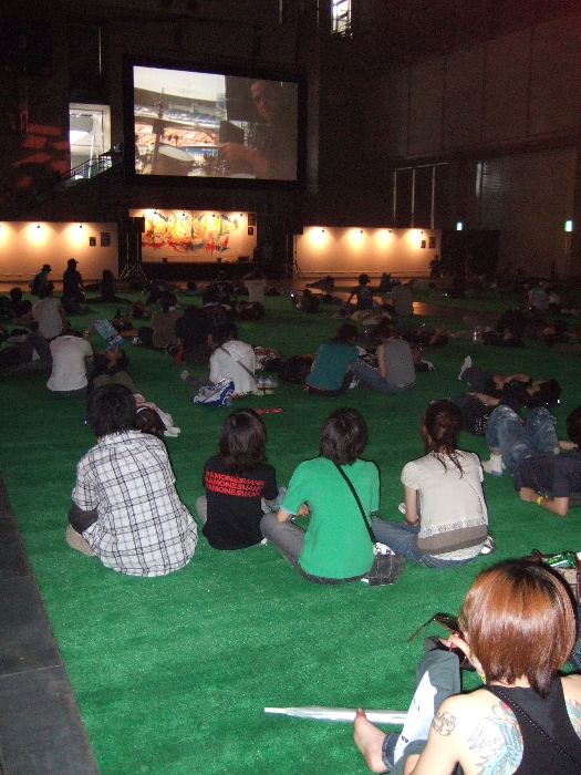 千葉マリンスタジアムのマリン・ステージが映し出される場所。