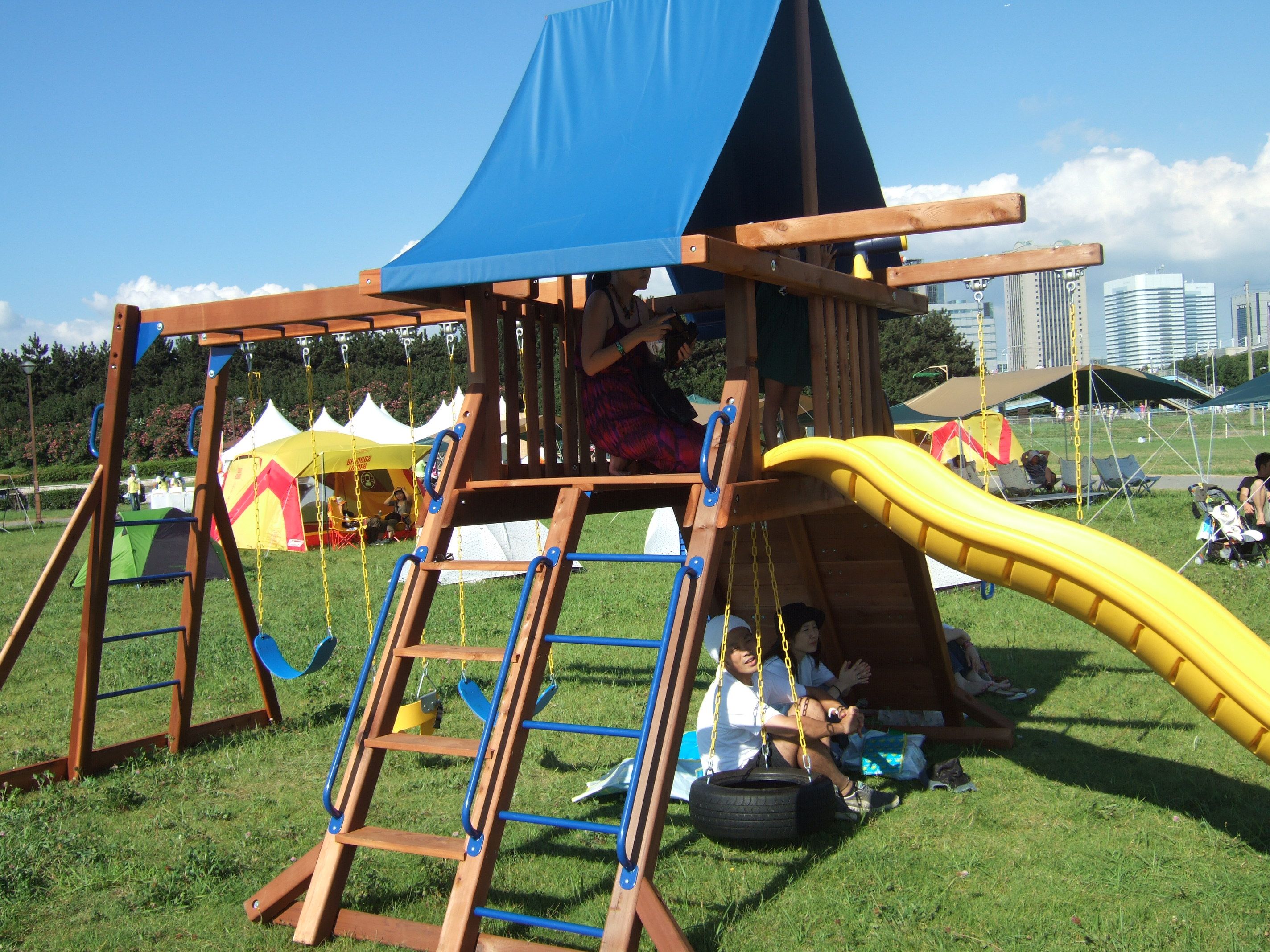 一般的な子ども用遊具。