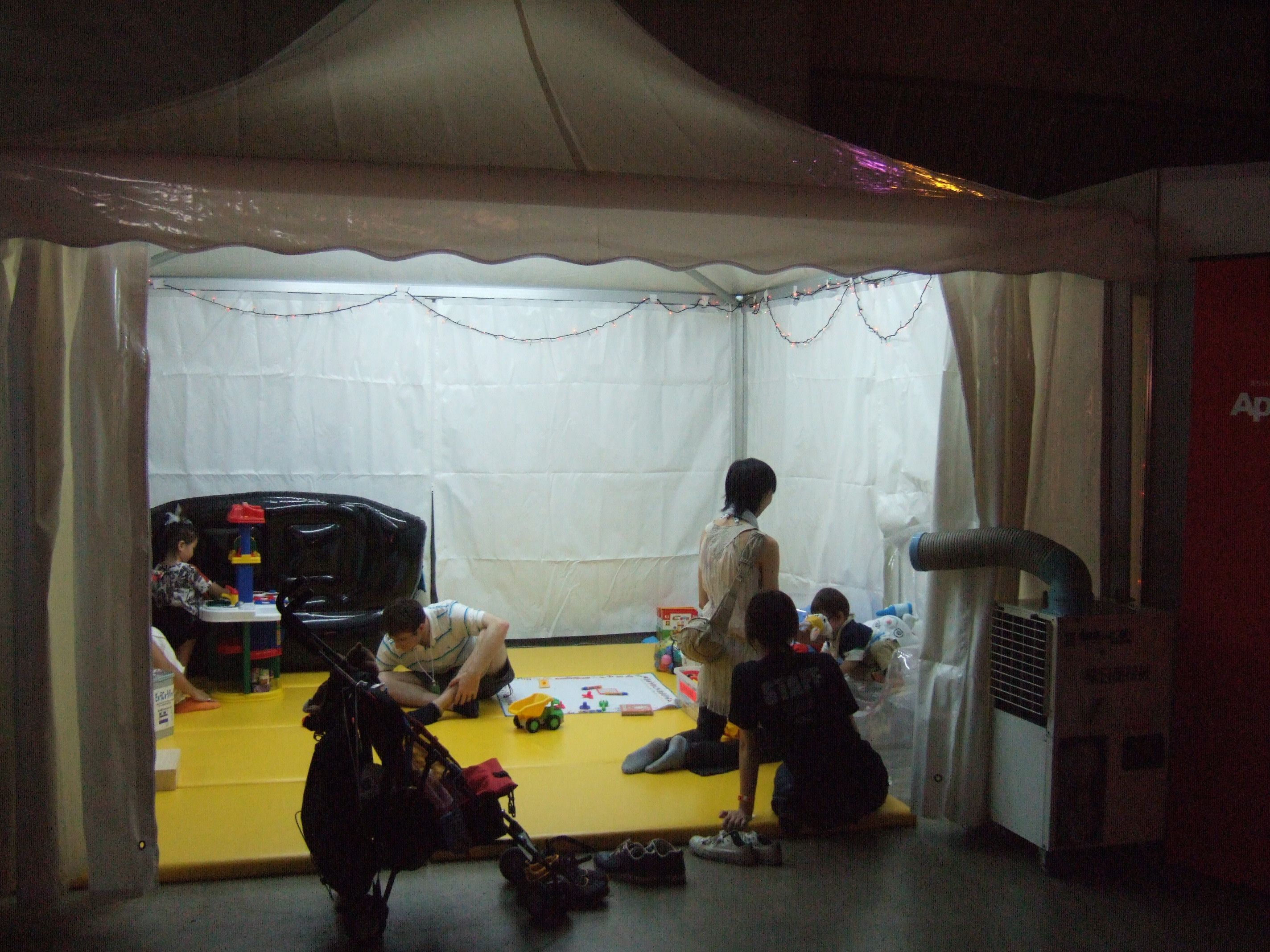 マリンステージにあるものは幕張メッセにもあることが多い。