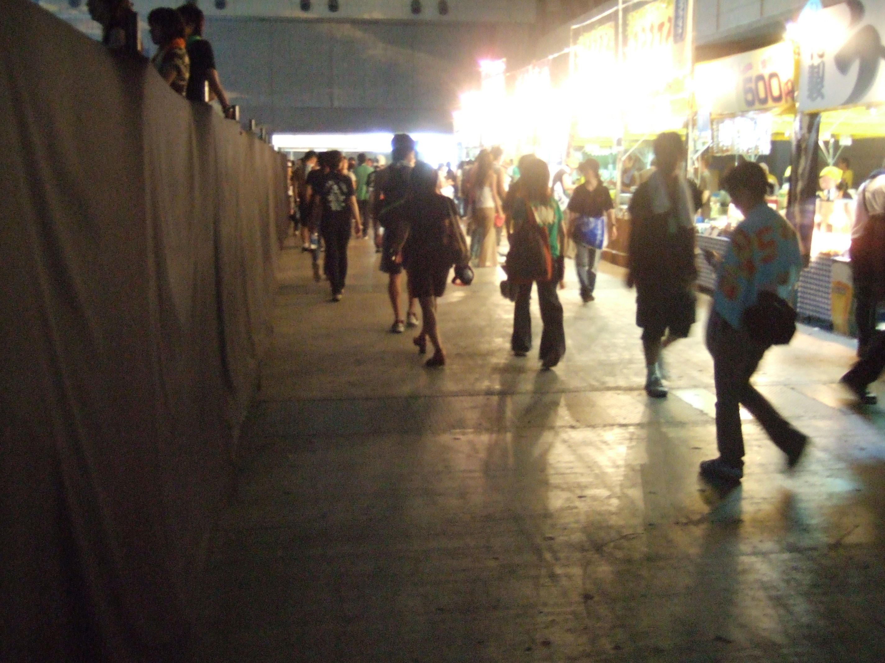 マウンテンステージ内の飲食店。