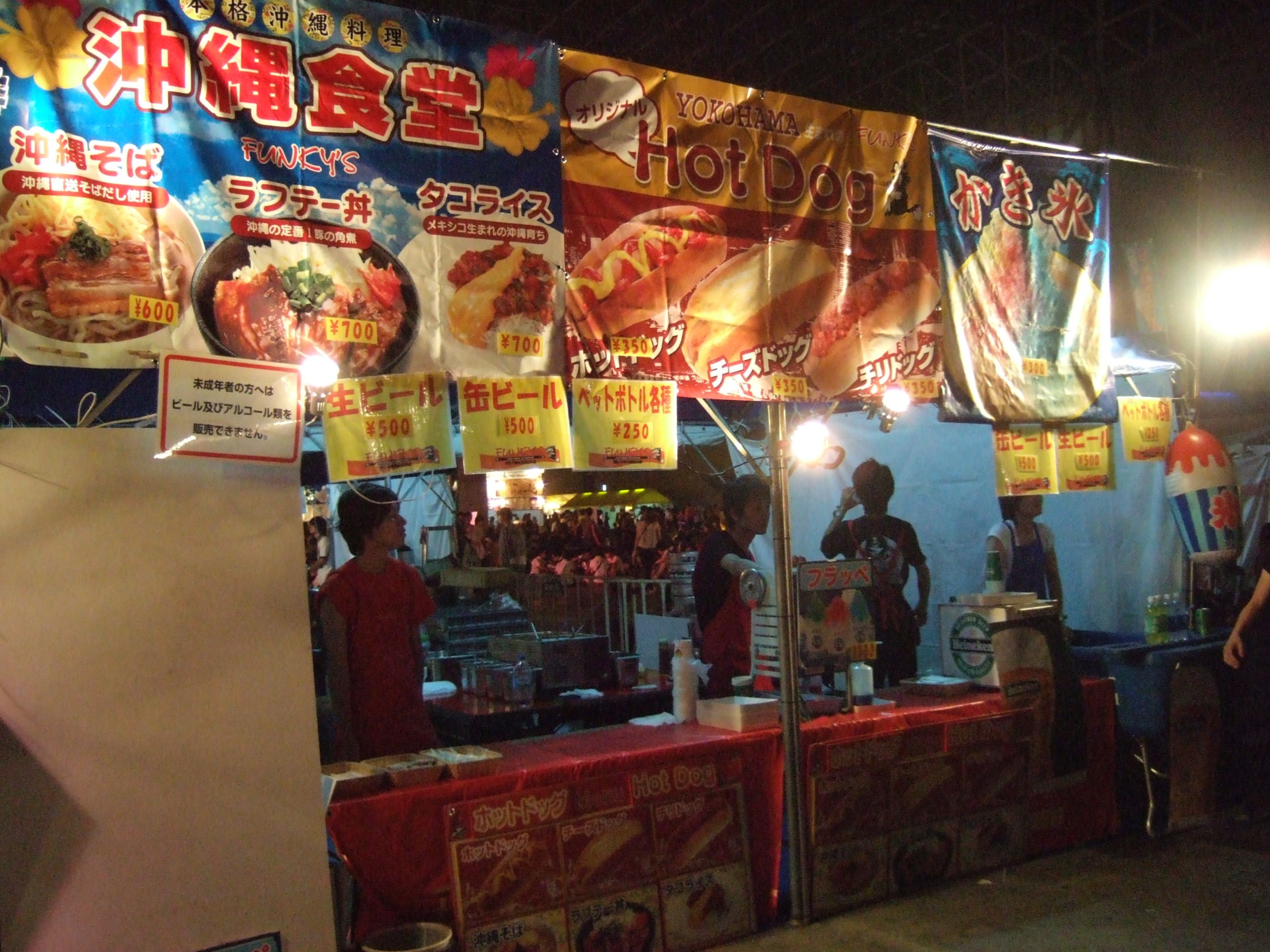 沖縄料理等の店。