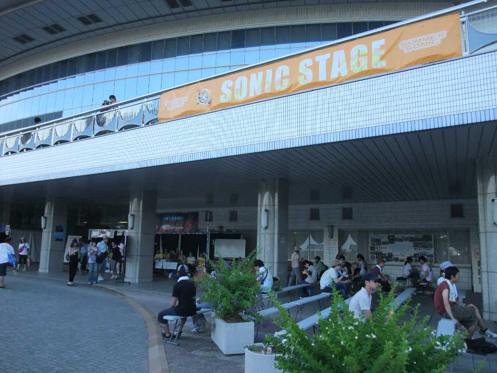 ソニックステージの表示。