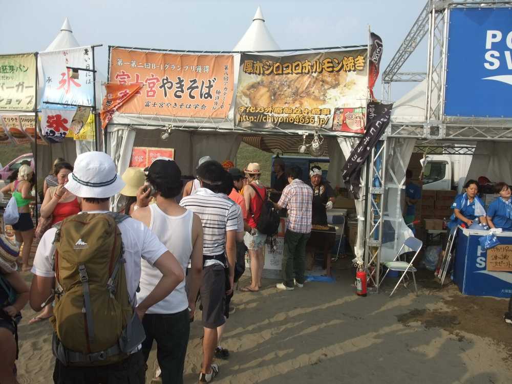 B級グルメで有名な富士宮やきそば。