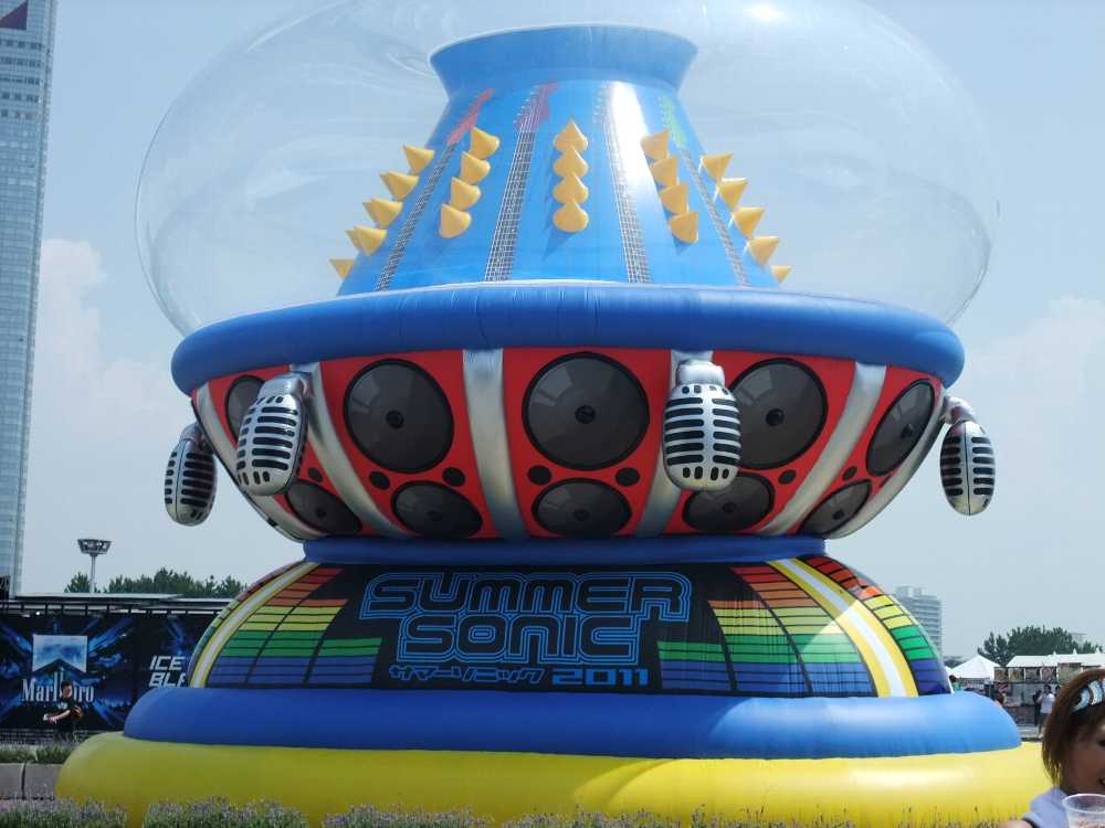 マリンステージ外周のオブジェその2。