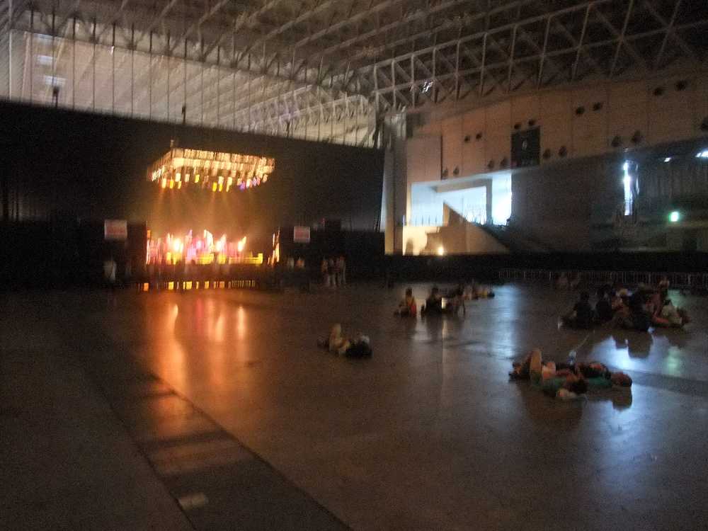 かわいそうなくらい観客がいない。