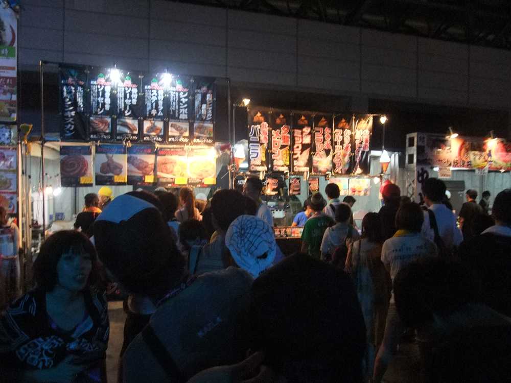 ソーセージ、ジンギスカン等の店。