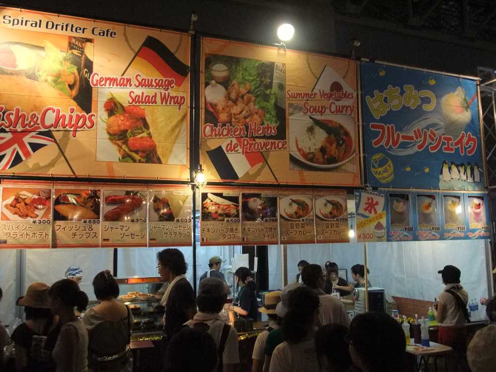 ヨーロッパ各国の料理店。