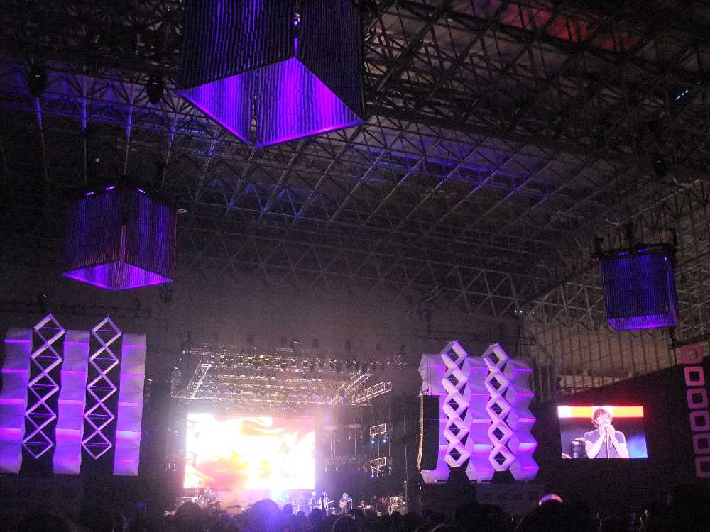 幕張メッセの中では2番目に大きい。