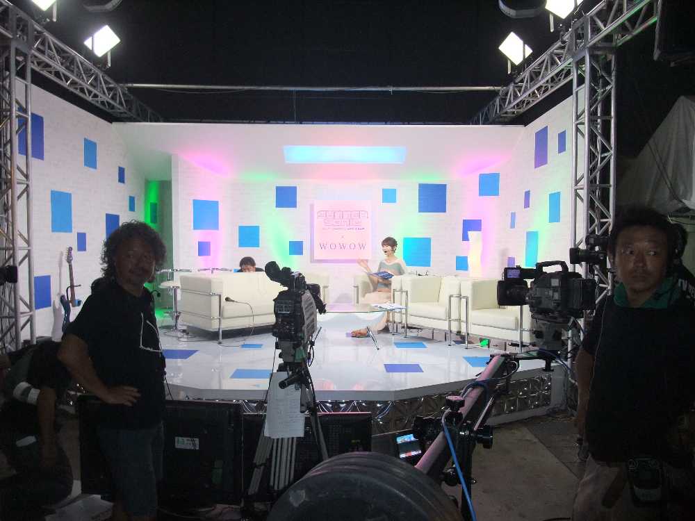 WOWOWのスタジオか。
