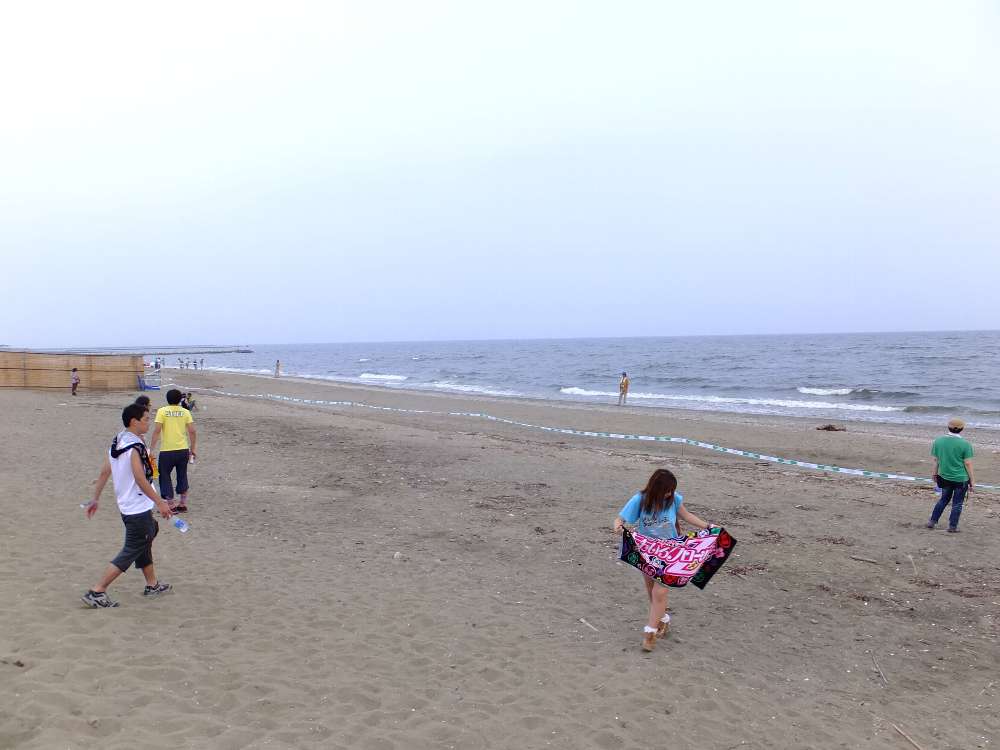 ビーチステージの外側は可能。