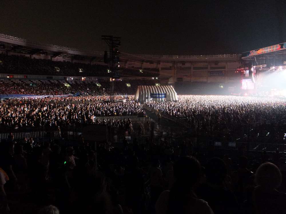 初日のトリ、メタリカのころ。