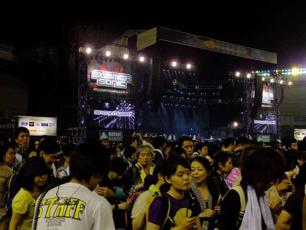 マリンステージ2日目の終演後。